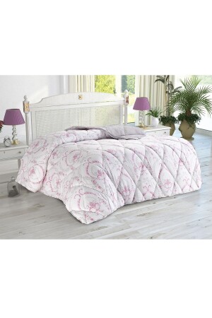 Einzelne Steppdecke mit Polarbedruckung in Astra Pink, Atra Pink - Taç