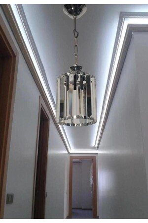 Einzelne Y-15-Kristallsteinkugel. Diamant-Kronleuchter - İstanbul Avize
