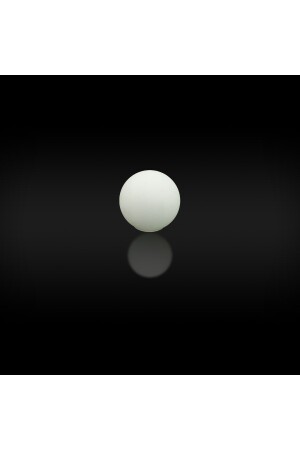 Einzelner Globus-Kronleuchter, Glas, weiße Farbe (Durchmesser: 18 cm, Linse: 7 cm), GLOB CAM. WEISS LACKIERT. DURCHMESSER. 18. 00cm - KUĞULU