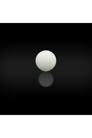 Einzelner Globus-Kronleuchter, Glas, weiße Farbe (Durchmesser: 20 cm, Linse: 9 cm), GLOB CAM. WEISS LACKIERT. DURCHMESSER. 20. 00cm. - KUĞULU