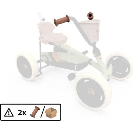 El tutamağı d22x90mm kahverengi (2 adet) - BERG