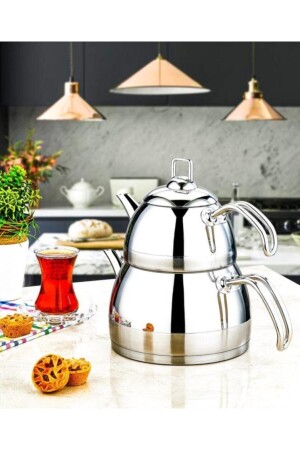Ela Large Size Teapot-plain ÇYS64 - ÖZLİFE