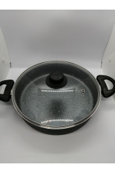 Ela No:26 Granite Flat Pot BY2003 - BYKARDELEN