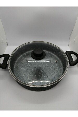 Ela No:26 Granite Flat Pot BY2003 - BYKARDELEN