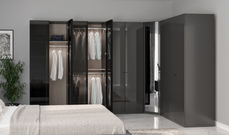 Elantra Corner Wardrobe - Cadde Yıldız