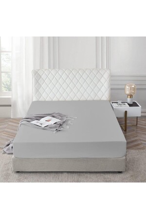 Elastic 100% Cotton Combed Bed Sheet 180 x 200 King Size - Sisthree