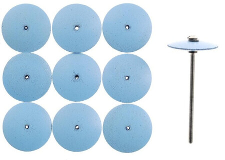 Elastic coated polishing discs Ø22mm (10pcs.) PROXXON - PROXXON MICROMOT