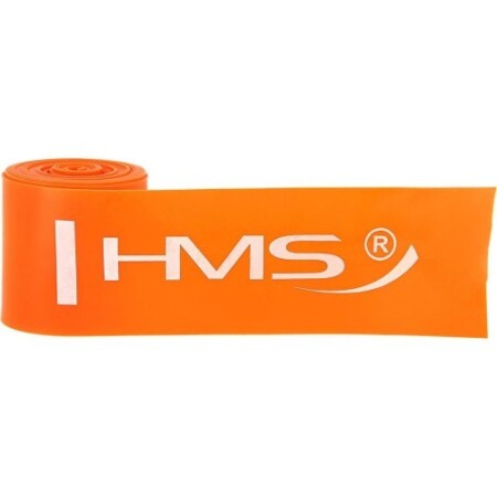 Elastic rubber exercise band HMS FB02, orange - HMS