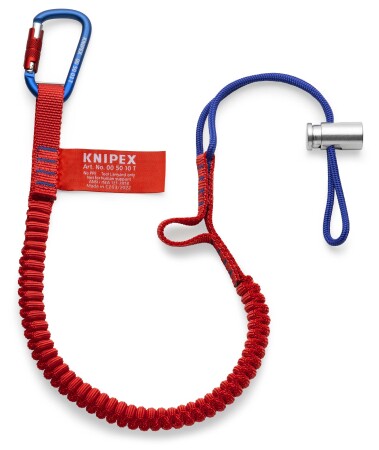 Elastischer Werkzeughalter mit Karabiner KNIPEX 6 kg - Knipex