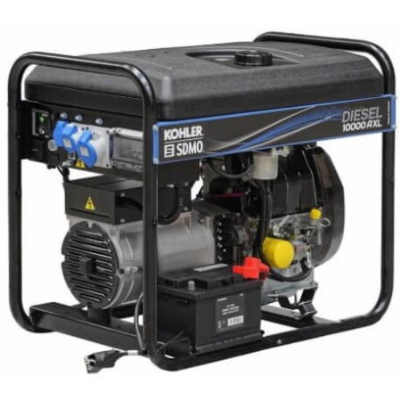 Electric generator KOHLER Diesel 10000 A XL STAND BY - KOHLER portable