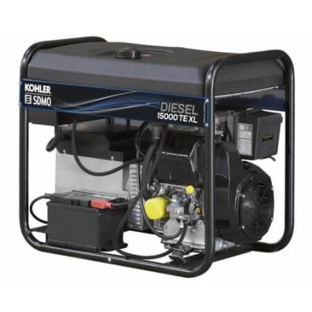 Electric generator KOHLER Diesel 15000 TA XL STAND BY - KOHLER portable