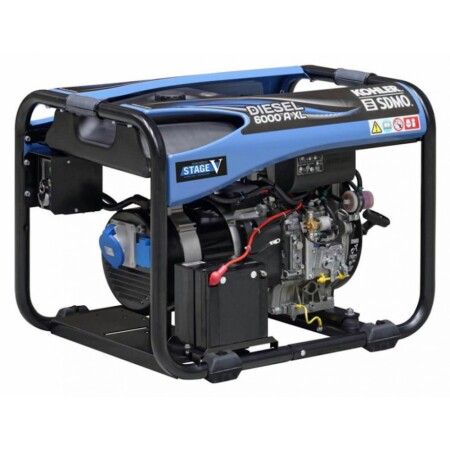 Electric generator KOHLER Diesel 6000 A XL C5 - KOHLER portable