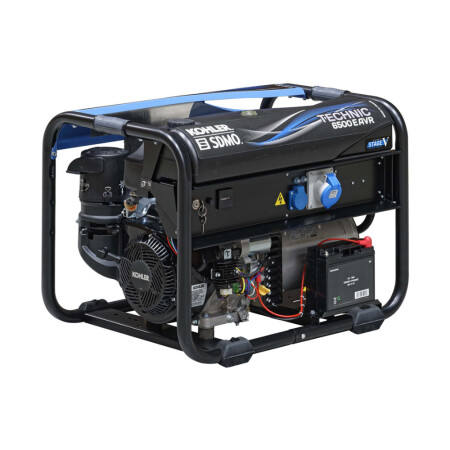 Electric generator KOHLER Technic 6500 E AVR C5 - KOHLER portable