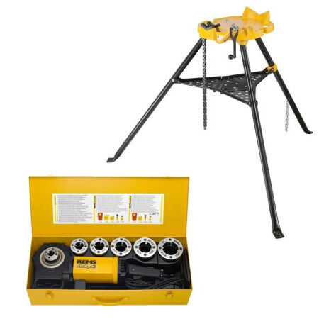 Electric threader REMS Amigo 2 Set with stand Aquila 3B - Rems