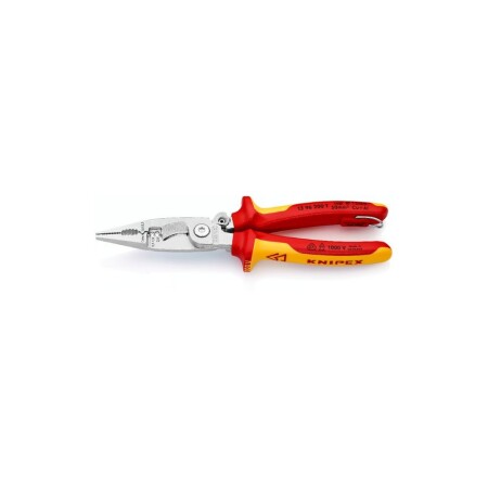 Electrical installation pliers with mounting point KNIPEX 1396200T BK - Knipex