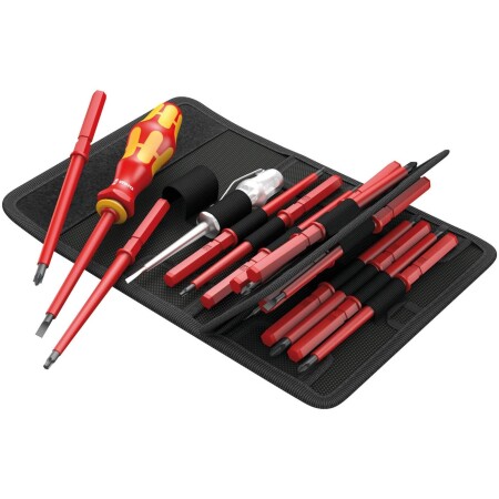 Electrician screwdriver set Kraftform Kompakt VDE 60 i/65 i/67 i/16 WERA - Wera