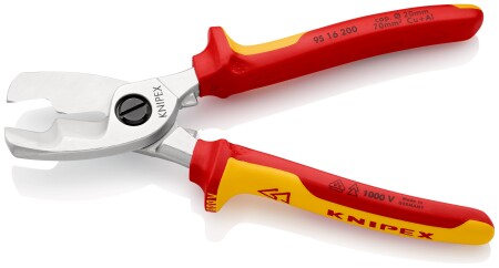 Electrician's cable scissors KNIPEX 9516, 200mm - Knipex