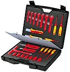 Electrician's tool case KNIPEX 989912, 26 pieces - Knipex