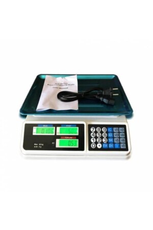 Electronic 40 Kg Precision Countertop Kitchen Scale Manessa - Teknohome