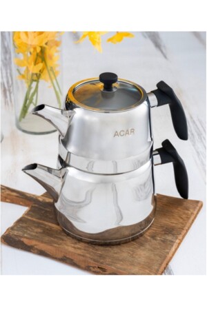 Elegance Alegra Medium Size Steel Teapot ZH-ZH-583 - ACAR