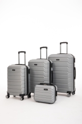 Elegant Abs Kabin Orta Büyük Ve Makyaj Boy 4'lü Valiz Seti 603-model-4-lü-sett - HSR