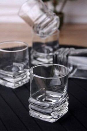 Elegant Coffee and Water Glasses 6-Piece 80 cc ELEGAN 305 - Lav