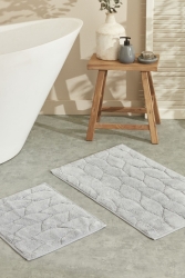 Elegant Paspas Set 50x80 cm 50x40 cm Gri 200.21.01.0459 - Karaca Home