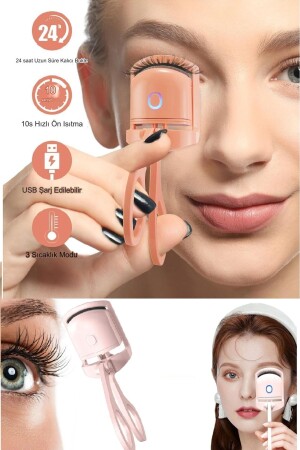Elektrischer Wimpernzange, 2 Modi, Wimpernzange, verstellbare Wimpern-Mascara-Bürste, schnell, natürlich - Xolo