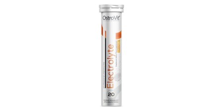 Elektrolyt-Brausetabletten, Orange – 20 Tabletten - OstroVit