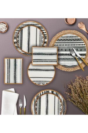 Elenco 18 Piece Catering and Breakfast Set for 6 People - Porland