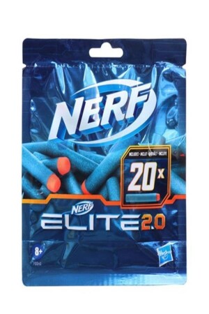 Elite 2. 0 Darts 20 Pack Spare Pack Boy's Spare Gun Bullets - Nerf