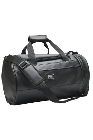 Elite Duffel Bag Zylinder Sporttasche Schwarz - Musclecloth