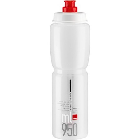 ELITE Jet 950ml water bottle (transparent) - Elite