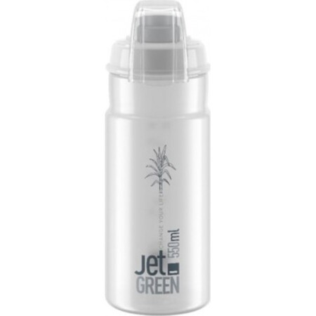 ELITE Jet Yeşili 550 ml Su Şişesi (şeffaf/açık gri) - Elite