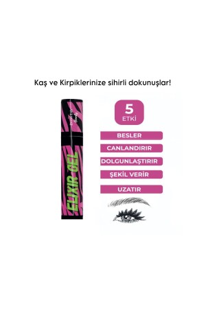 Elixir Gel Eyebrow Lash Strengthener and Shaper - The Derm Lab