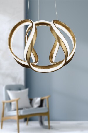 Eliza 3 Color LED Chandelier Antique BEG1332 - Begüsa