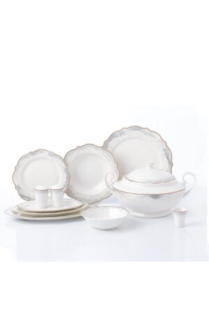 Eliza Collection 60-teiliges rundes Tafelservice 9090204A8244 - KORKMAZ