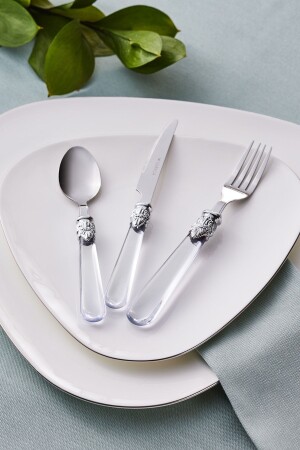 Ella 18 Piece Fork Spoon Knife Set for 6 People - Karaca