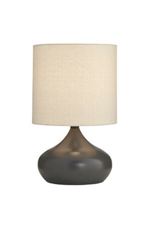Ellipse Table Lampshade with Cream Fabric Hat 2 pieces ellipse table-SINGLE - White West inn House