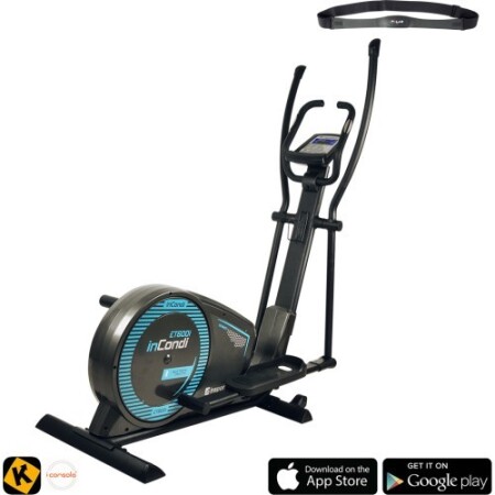 Ellipsentrainer inSPORTline inCondi ET600i PRO (bis 200 kg, Schwungrad 8 kg) - inSPORTline