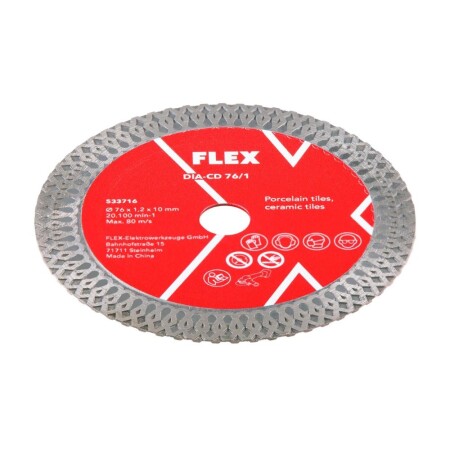 Elmas kesme diski FLEX DIA-CD 76mm - FLEX Accessories
