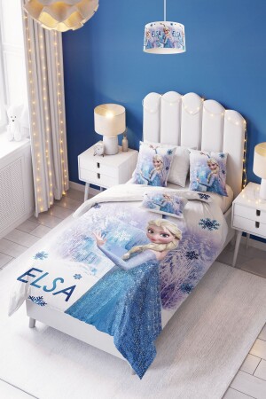 Elsa Frozen Children's and Baby's Room Duvet Cover Set (WITH SHEET) - Dt Kids