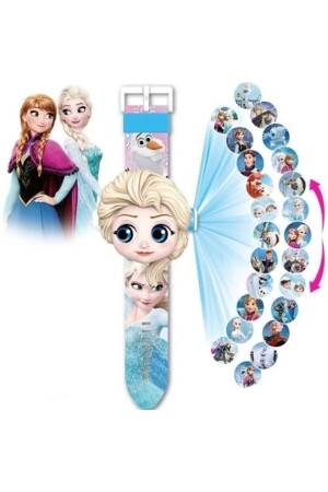 Elsa Frozen Projection Clock - Chinese
