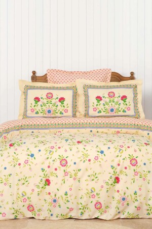Elsa Green 100% Cotton Double Duvet Cover Set 200. 20. 01. 0567 - Karaca Home