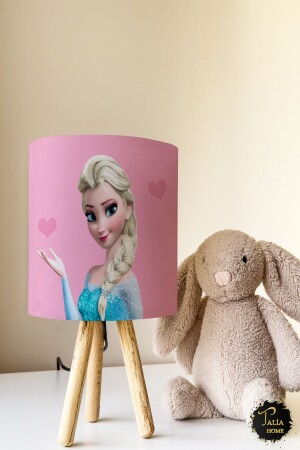 Elsa Patterned Elsa Children's Room Lampshade Tlab-069 Tlab-069 TLAB-069 - Talia Home