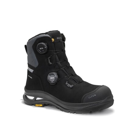 ELTEN Hays XXAG Pro BOA Black High ESD S3S HI CI kışlık botlar, siyah - ELTEN
