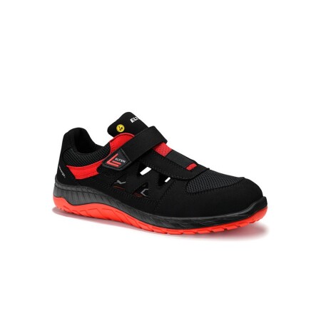 ELTEN Lonny Red Easy ESD S1P shoes, black/red - ELTEN