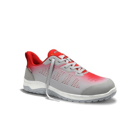 ELTEN Luan Grey-Red Low ESD S1PS Schuhe, grau/rot, Größe 42 - ELTEN