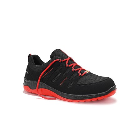 ELTEN Maddox Black Red LOW O2 Schuhe, schwarz/rot - ELTEN