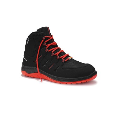 ELTEN Maddox Black Red Mid ESD S3 SRC Schuhe, schwarz/rot - ELTEN